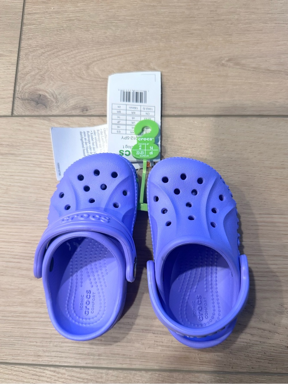 Crocs Baby in Purple